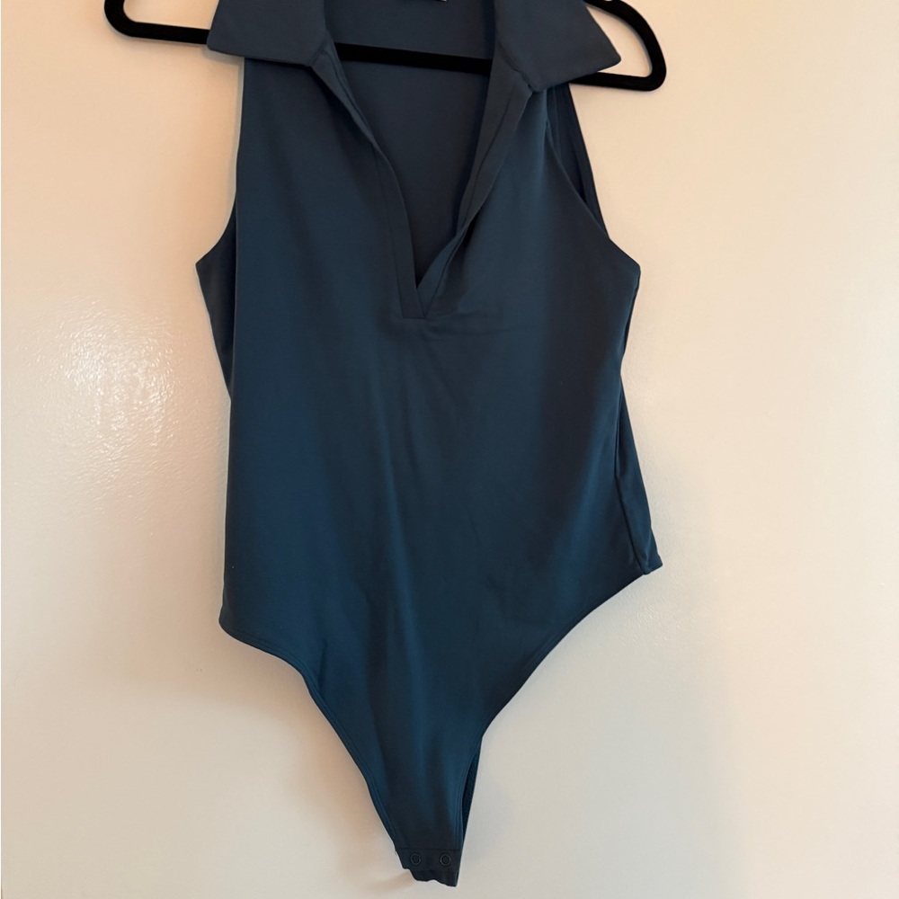 Babaton Blue Bodysuit